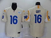 Nike Rams 16 Jared Goff Bone 2020 New Vapor Untouchable Limited Jersey,baseball caps,new era cap wholesale,wholesale hats